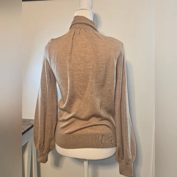 Anthropologie Moulinette Soeurs Rhineback Sweater Women's Size XXS - Picture 5 of 12